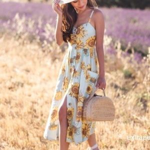 Urban Outfitters Sunflower dress